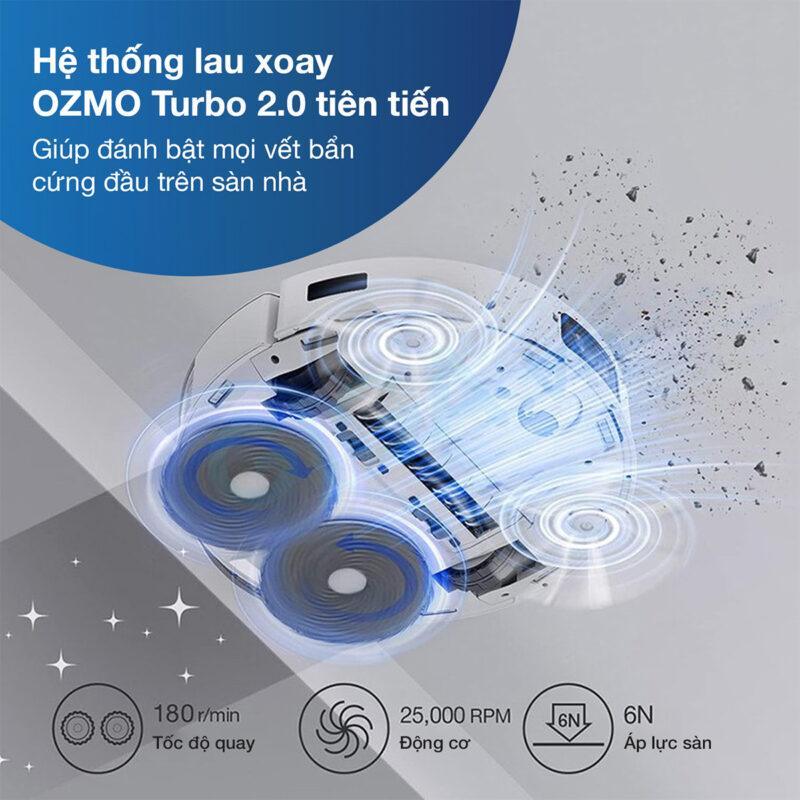 Ecovacs T20E OMNI Hệ thống lau xoay