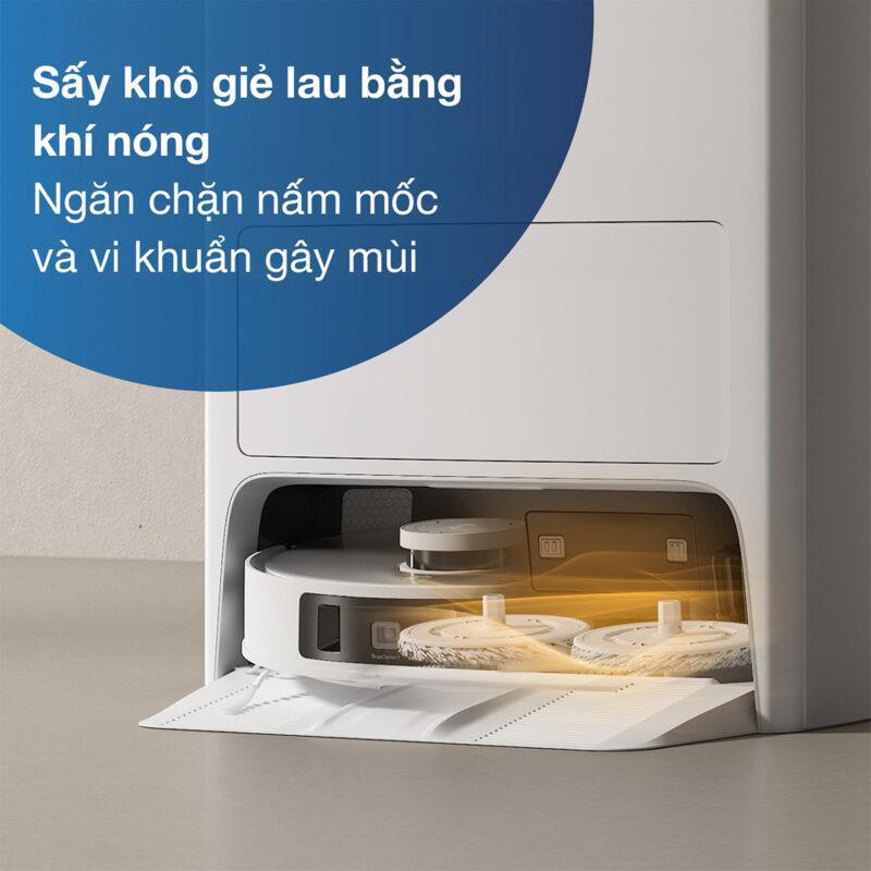 Ecovacs T20E OMNI Sấy khô khí nóng