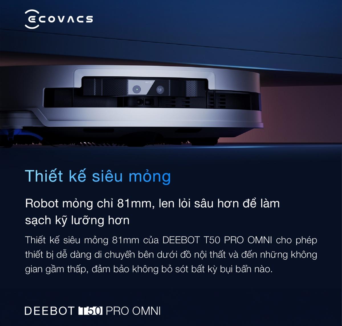 Ecovacs T50 Pro OMNI