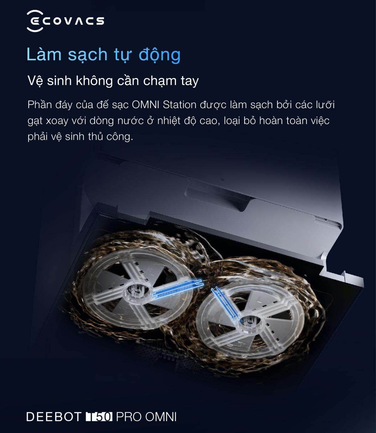 Ecovacs T50 Pro OMNI