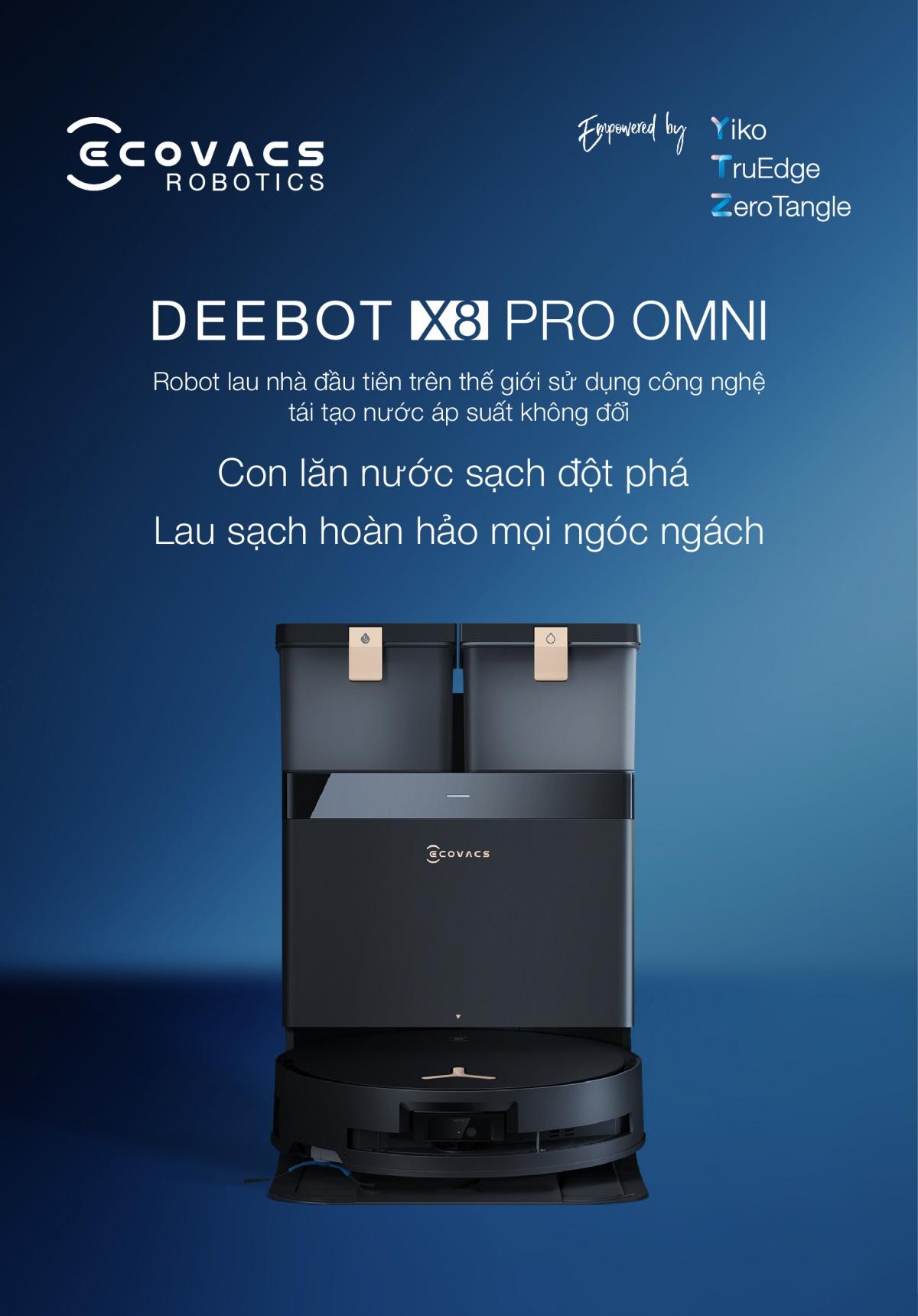 Ecovacs X8 Pro OMNI