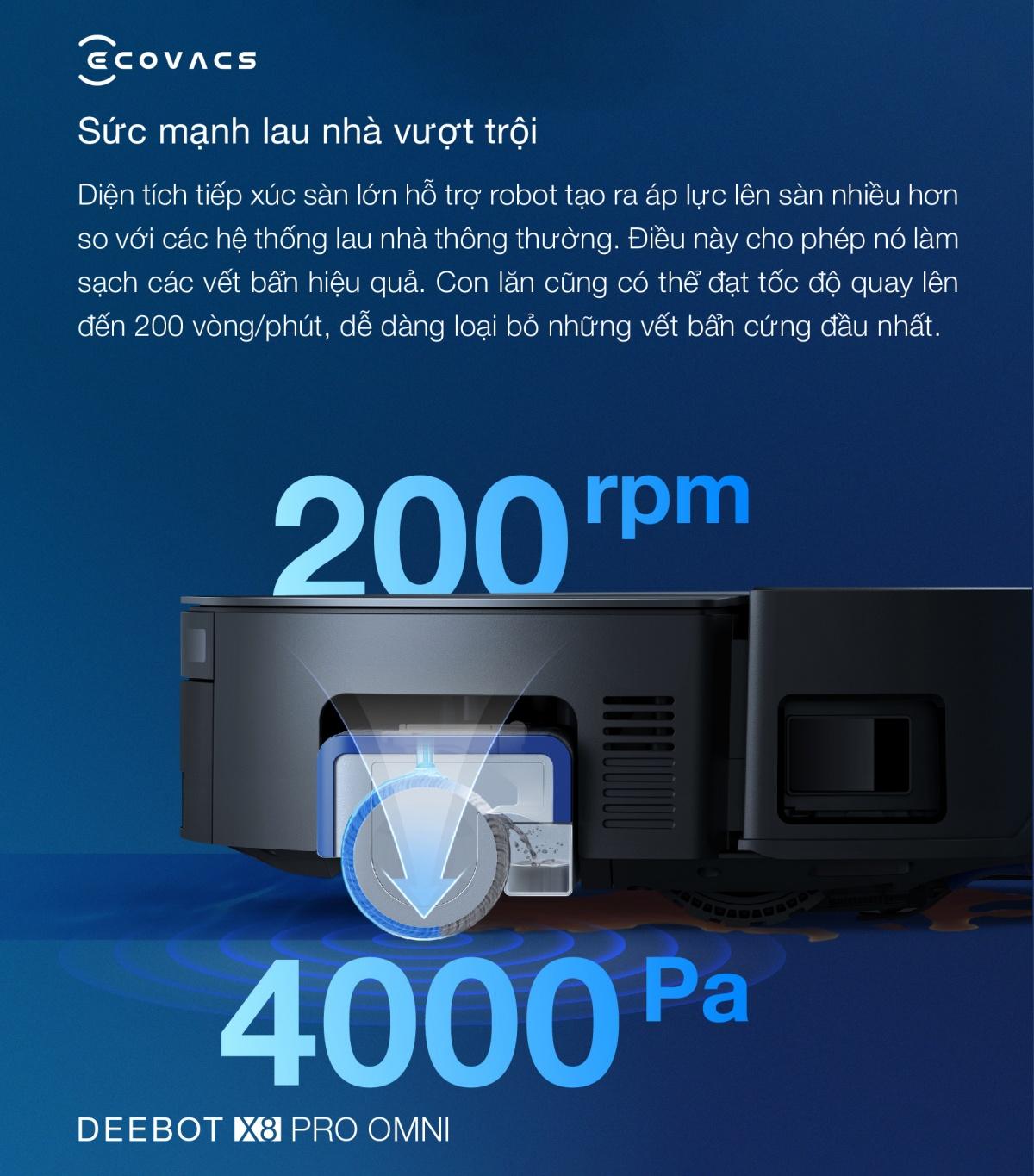 Ecovacs X8 Pro OMNI